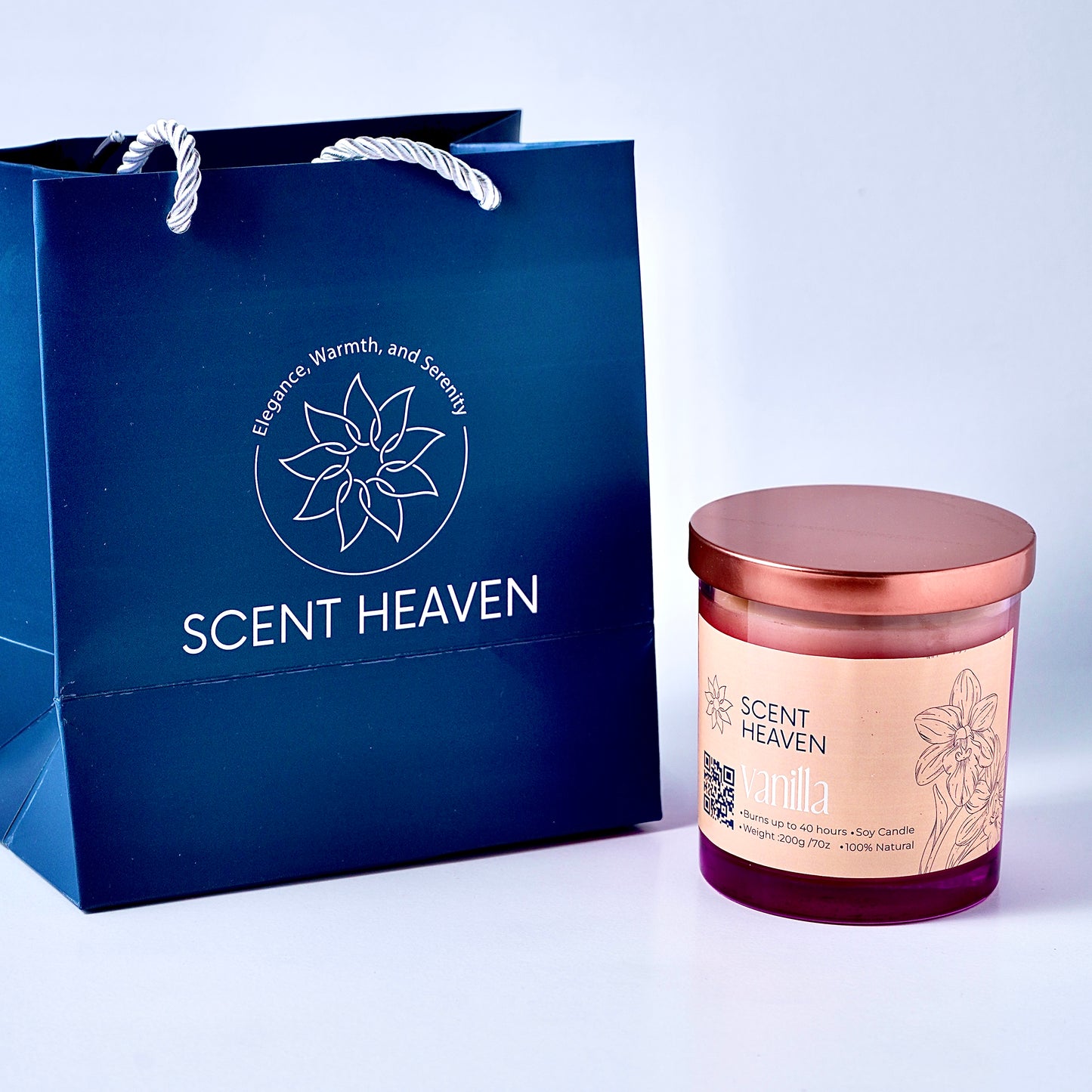 Vanilla Dream Candle – Handcrafted Soy Wax