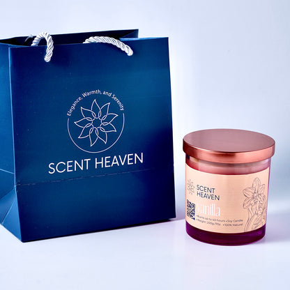 Vanilla Dream Candle – Handcrafted Soy Wax